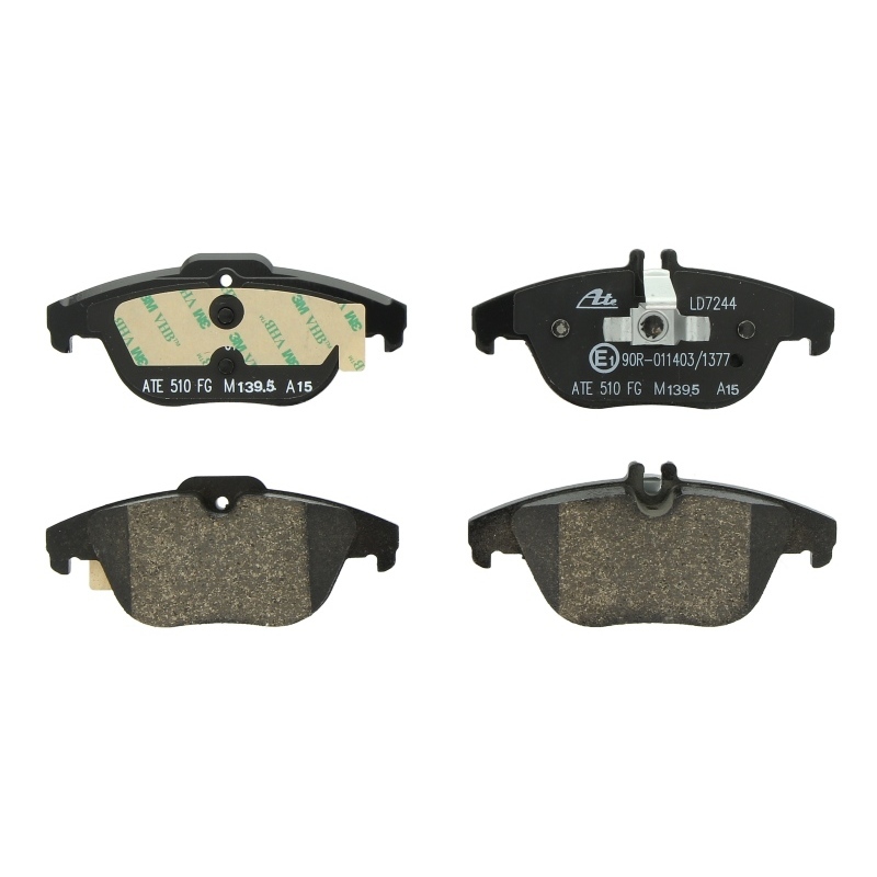 ATE Brake pad set MERCEDES-BENZ 13.0470-7244.2 LD7244,0004200205,0054200720 0054204220,0054204320,0054208120,0064201320,0064206120,0074208520