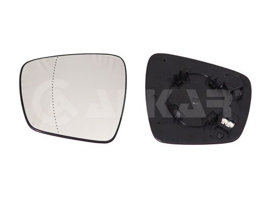 ALKAR Wing Mirror Glass Left 6471330 Side Mirror Glass,Mirror Glass RENAULT,Kadjar (HA_, HL_),Espace V (JR_),SCÉNIC IV (J9_),GRAND SCÉNIC IV (R9_)