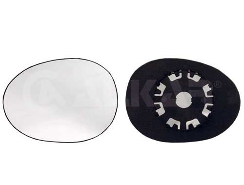 ALKAR Wing Mirror Glass Left 6401857 Side Mirror Glass,Mirror Glass PEUGEOT,TOYOTA,CITROËN,107 Schrägheck (PM_, PN_),AYGO (WNB1_, KGB1_),C1 (PM_, PN_)
