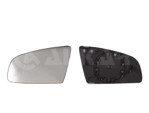 ALKAR Wing Mirror Glass Left 6423503 Side Mirror Glass,Mirror Glass AUDI,A6 Avant (4F5, C6),A3 Schrägheck (8P1),A4 Avant (8ED, B7),A3 Sportback (8PA)