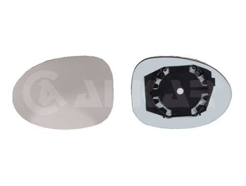 ALKAR Wing Mirror Glass Left 6411167 Side Mirror Glass,Mirror Glass RENAULT,TWINGO I (C06_),TWINGO I Kasten (S06_)