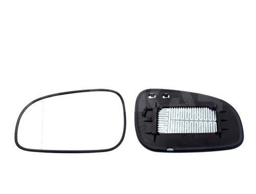 BLIC Wing Mirror Glass Left 6102-02-1221525P Side Mirror Glass,Mirror Glass VOLVO,V70 II (285),S60 I (384),S80 I (184)