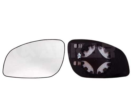 ALKAR Wing Mirror Glass Left 6471444 Side Mirror Glass,Mirror Glass OPEL,Vectra C Caravan (Z02),Vectra C Limousine (Z02),Signum CC (Z03)