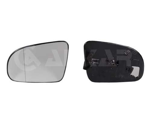 BLIC Wing Mirror Glass Left 6102-02-1291215P Side Mirror Glass,Mirror Glass OPEL,Corsa B Schrägheck (S93),Corsa B Kastenwagen (S93)