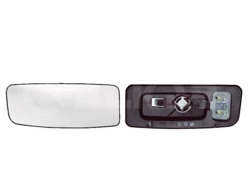 ALKAR Wing Mirror Glass Left 6415994 Side Mirror Glass,Mirror Glass VW,MERCEDES-BENZ,CRAFTER 30-50 Kasten (2E_),CRAFTER 30-35 Bus (2E_)