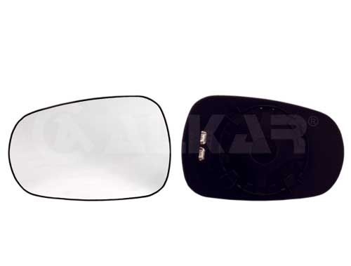 ALKAR Wing Mirror Glass Right 6434164 Side Mirror Glass,Mirror Glass RENAULT,NISSAN,DACIA,CLIO II (BB0/1/2_, CB0/1/2_),MODUS / GRAND MODUS (F/JP0_)