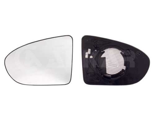 ALKAR Wing Mirror Glass Left 6431567 Side Mirror Glass,Mirror Glass NISSAN,Qashqai / Qashqai +2 I (J10, NJ10)
