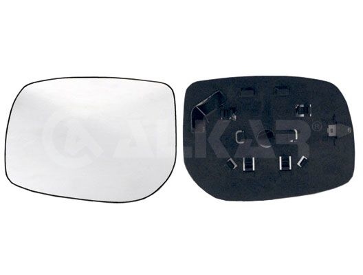 ALKAR Wing Mirror Glass Left 6401267 Side Mirror Glass,Mirror Glass TOYOTA,Yaris Schrägheck (_P9_),Yaris / Vios Limousine (_P9_)