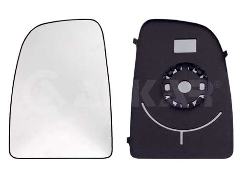 ALKAR Wing Mirror Glass Left 6401922 Side Mirror Glass,Mirror Glass FIAT,PEUGEOT,CITROËN,Ducato Kastenwagen (250_, 290_),Ducato Bus (250_, 290_)