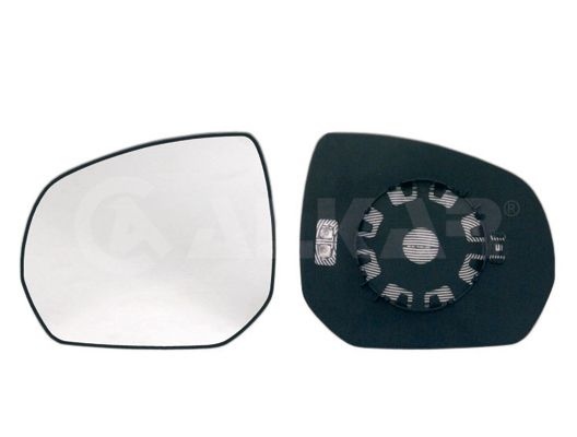 ALKAR Wing Mirror Glass Left 6401858 Side Mirror Glass,Mirror Glass PEUGEOT,CITROËN,5008 (0U_, 0E_),3008 (0U_),C4 Picasso I (UD_)