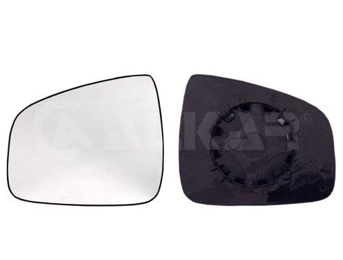 ALKAR Wing Mirror Glass Left 6401594 Side Mirror Glass,Mirror Glass RENAULT,DACIA,Sandero / Stepway I (BS_),LOGAN I Kombi (KS_),LOGAN I (LS_)