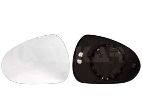 ALKAR Wing Mirror Glass Left 6431803 Side Mirror Glass,Mirror Glass SEAT,Ibiza IV Schrägheck (6J5, 6P1),Leon Schrägheck (1P1)