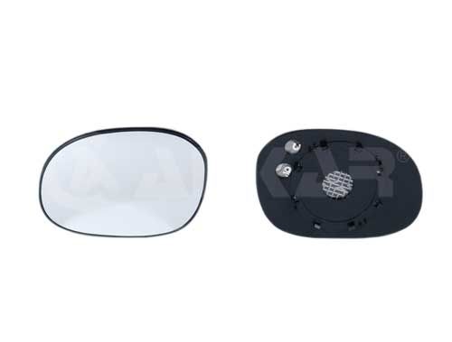 ALKAR Wing Mirror Glass Left 6431851 Side Mirror Glass,Mirror Glass PEUGEOT,CITROËN,1007 (KM_),C3 I Schrägheck (FC_, FN_),C2 Schrägheck (JM)