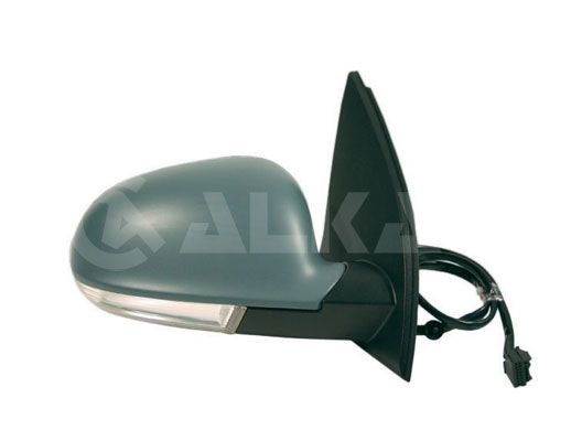 ALKAR Wing mirror VW 6128128 1K0857522,1K0857538GRU,1K0949102 Outside mirror,Side mirror,Door mirror,Side view mirror,Offside wing mirror 1K0949522