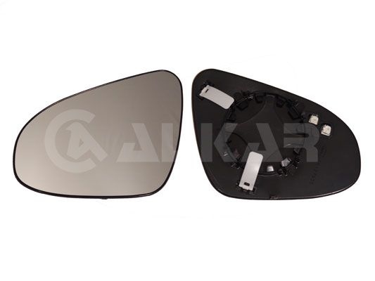 ALKAR Wing Mirror Glass Left 6431279 Side Mirror Glass,Mirror Glass TOYOTA,AVENSIS Station Wagon (ZRT27, ADT27),Verso (_R2_),AURIS (NZE18_, ZRE18_)