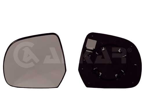 ALKAR Wing Mirror Glass Left 6401586 Side Mirror Glass,Mirror Glass NISSAN,DACIA,MICRA IV (K13),LEAF,DUSTER,Lodgy (JS_),Dokker Kombi (KE_)