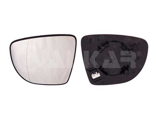 ALKAR Wing Mirror Glass Left 6471178 Side Mirror Glass,Mirror Glass RENAULT,NISSAN,Clio IV Schrägheck (BH_),Captur (J5_, H5_),Clio IV Grandtour (KH_)