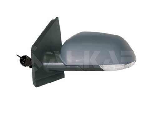 ALKAR Wing mirror VW 6109111 1Z0857537A,1Z0949101C,6Q0857521E Outside mirror,Side mirror,Door mirror,Side view mirror,Offside wing mirror