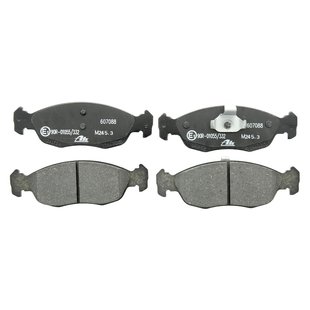 ATE Brake pad set excl. wear warning contact 13.0460-7088.2 Brake pads,Brake pad set, disc brake PEUGEOT,CITROËN,106 II Schrägheck (1A_, 1C_)