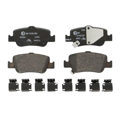 ATE Brake pad set with acoustic wear warning 13.0460-5604.2 Brake pads,Brake pad set, disc brake TOYOTA,AURIS (NRE15_, ZZE15_, ADE15_, ZRE15_, NDE15_)