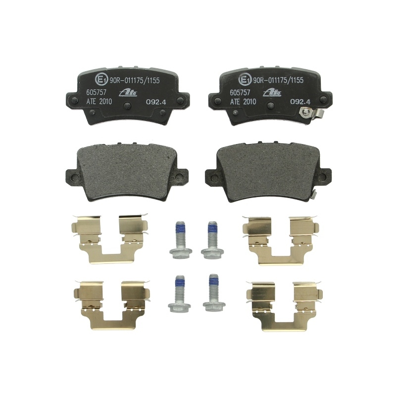 ATE Brake pad set with acoustic wear warning 13.0460-5757.2 Brake pads,Brake pad set, disc brake HONDA,CIVIC VIII Hatchback (FN, FK)