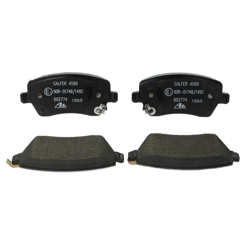 ATE Brake pad set with acoustic wear warning 13.0460-2774.2 Brake pads,Brake pad set, disc brake NISSAN,MICRA IV (K13),NOTE (E12),MICRA V (K14)