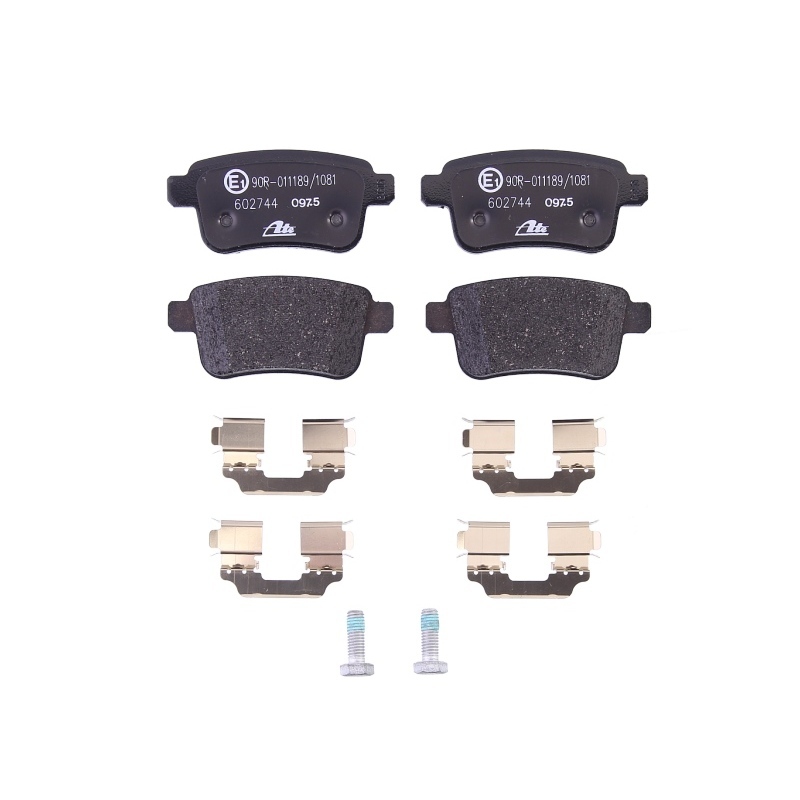 ATE Brake pad set excl. wear warning contact 13.0460-2744.2 Brake pads,Brake pad set, disc brake MERCEDES-BENZ,RENAULT,CITAN Kasten (415)