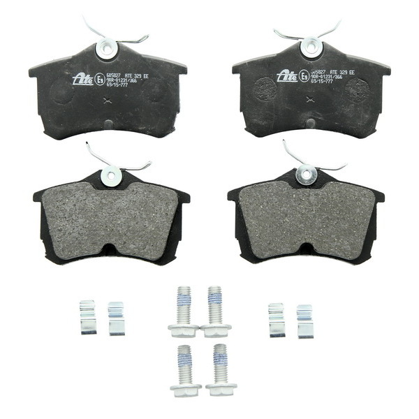 ATE Brake pad set with acoustic wear warning 13.0460-5827.2 Brake pads,Brake pad set, disc brake HONDA,Accord VII Limousine (CL, CN)