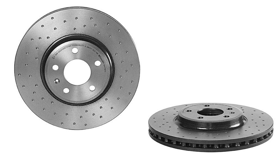 BREMBO Brake disc perforated/vented 09.A047.3X Brake rotor,Brake discs MINI,Schrägheck (R56),Schrägheck (R50, R53),Clubman (R55),Cabrio (R52)