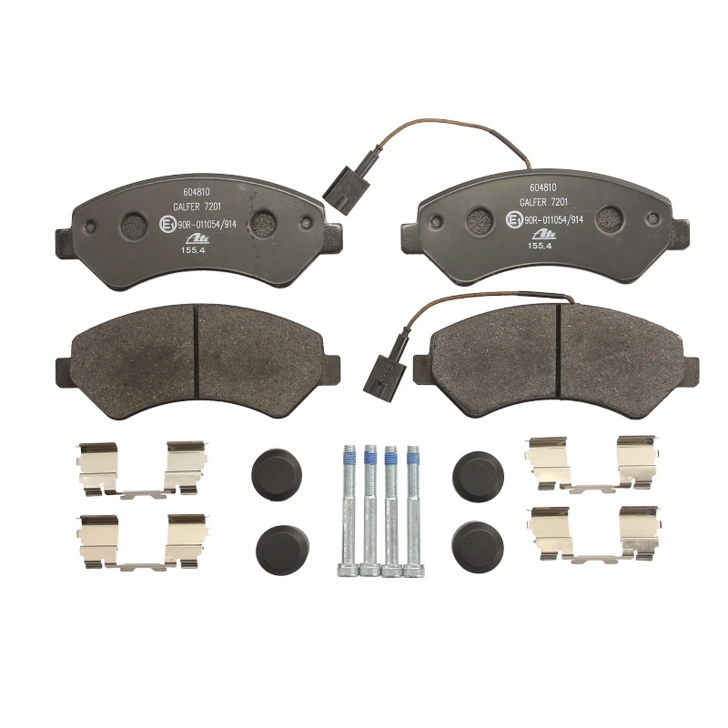 ATE Brake pad set incl. wear warning contact 13.0460-4810.2 Brake pads,Brake pad set, disc brake FIAT,PEUGEOT,CITROËN,Ducato Kastenwagen (250_, 290_)