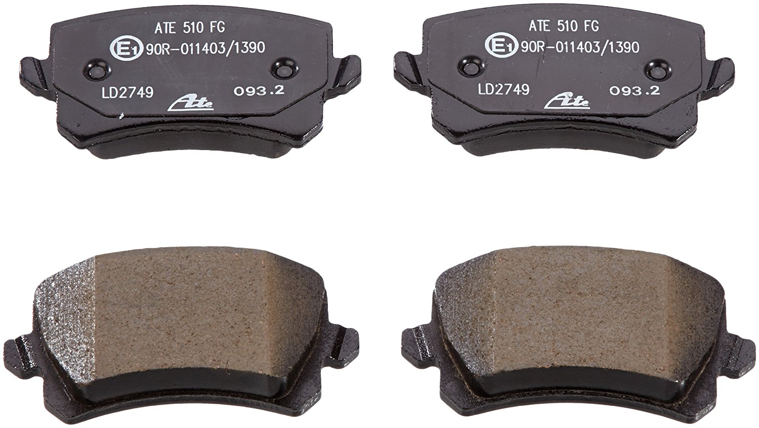 ATE Brake pad set VW,AUDI,SKODA 13.0470-2749.2 LD2749,1K0698451G,3AA698451 3C0698451D,3C0698451E,3C0698451F,5N0698451,8E0698451J,1K0698451D,1K0698451F