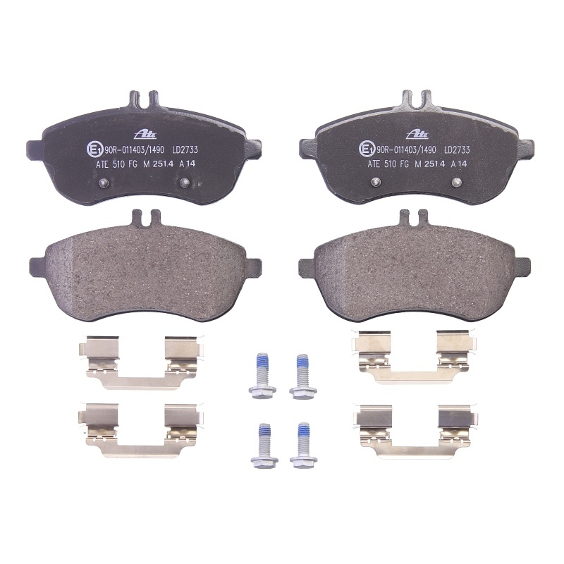 ATE Brake pad set excl. wear warning contact 13.0470-2733.2 Brake pads,Brake pad set, disc brake MERCEDES-BENZ,C-Klasse Limousine (W204)