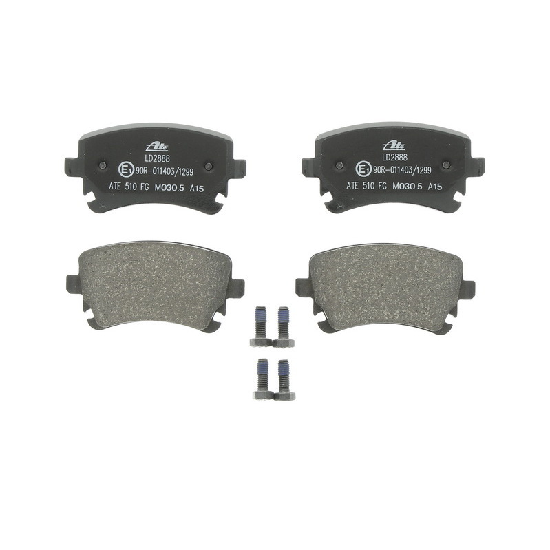 ATE Brake pad set excl. wear warning contact 13.0470-2888.2 Brake pads,Brake pad set, disc brake AUDI,A6 Avant (4F5, C6),A4 Avant (8ED, B7)