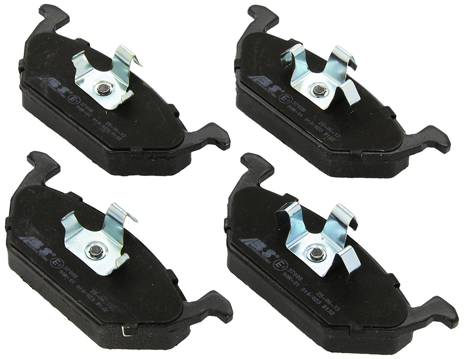 A.B.S. Brake pad set VW,AUDI,SKODA 37008 1J0698151,1J0698151A,1J0698151B 1S0698151A,2Q0698151,2Q0698151T,6C0698151,6R0698151A,1J0698151,1J0698151A