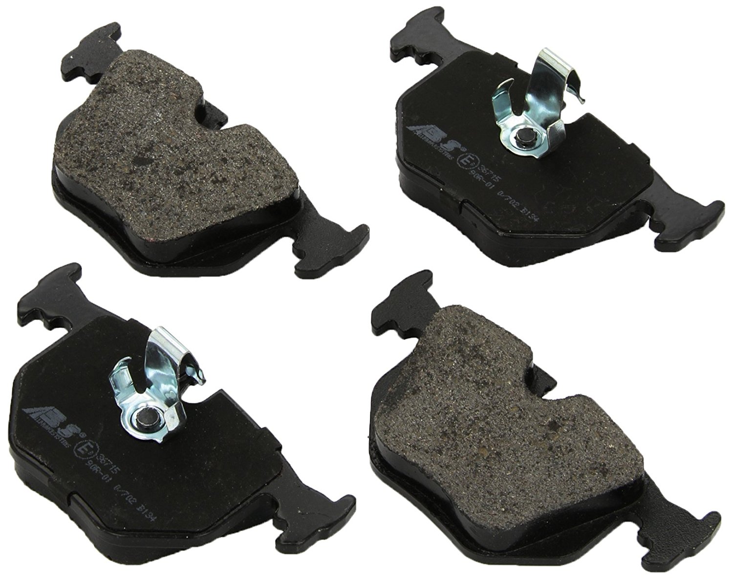A.B.S. Brake pad set prepared for wear indicator 36715 Brake pads,Brake pad set, disc brake BMW,LAND ROVER,ALPINA,3 Limousine (E46),5 Limousine (E39)