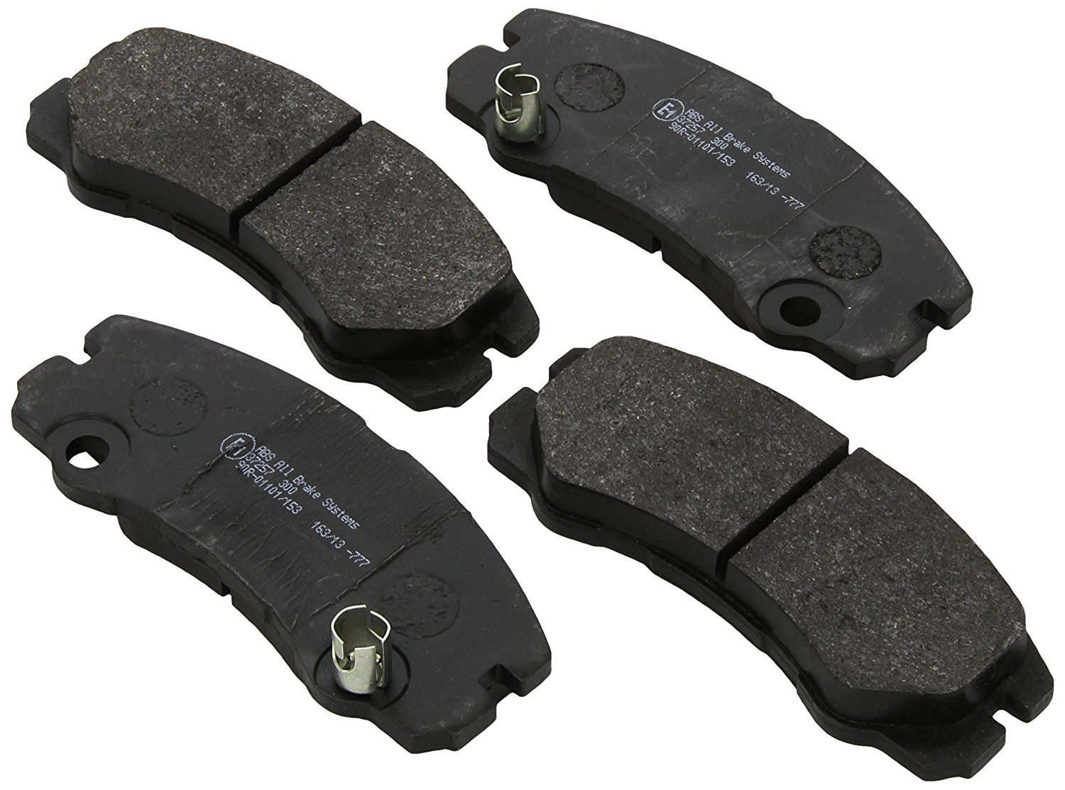 Brake Pad Set, Disc Brake 37257 ABS