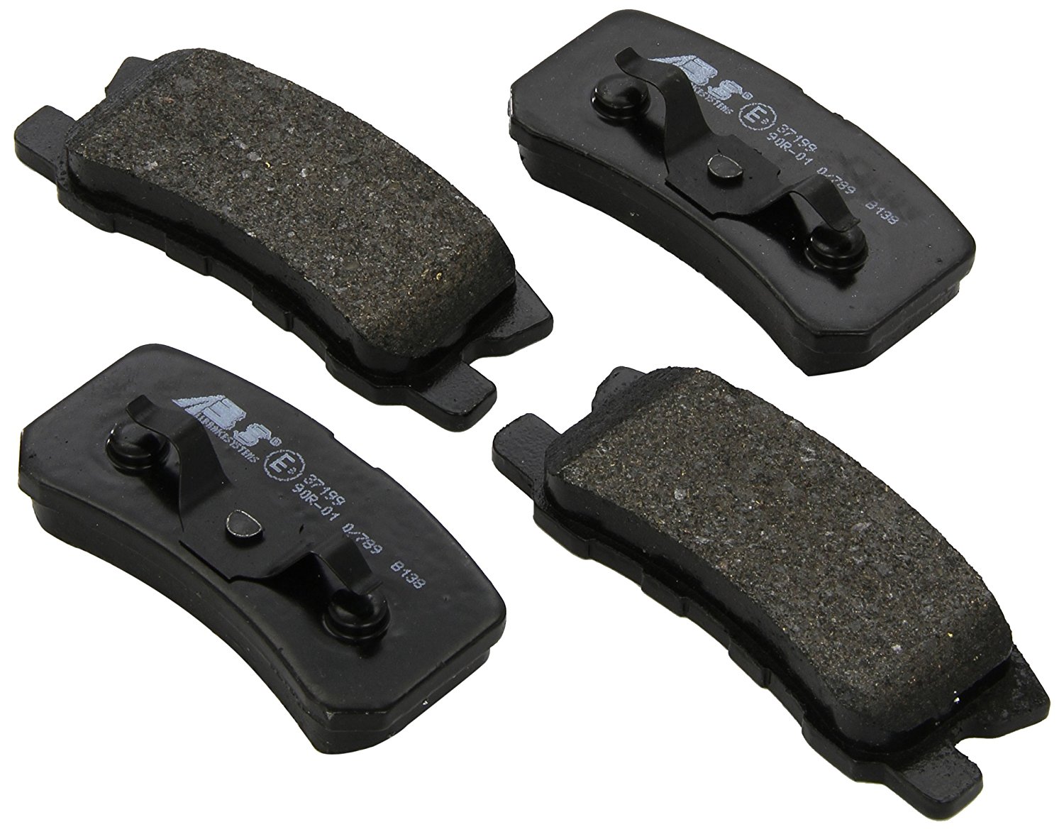 A.B.S. Brake pad set PEUGEOT,CITROËN,MITSUBISHI 37199 2AMV4271AA,2AMV4671AA,68020256AA 68028671AA,V2011271AA,V2011271AB,1611838980,1617265280,425391