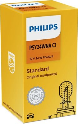 PHILIPS Light Bulbs PSY24W 12188NAC1 Bulb, indicator VW,AUDI,MERCEDES-BENZ,GOLF VI (5K1),Polo Schrägheck (6R1, 6C1),TIGUAN (5N_),Passat Variant (365)