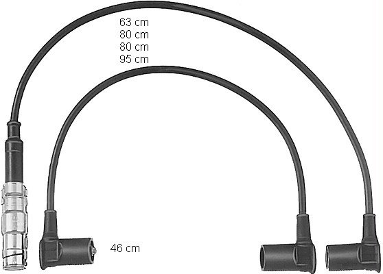 BERU Ignition Lead Set Number of circuits: 5 ZEF466 Ignition Cable Set,Ignition Wire Set MERCEDES-BENZ,190 (W201),Stufenheck (W124),Stufenheck (W123)