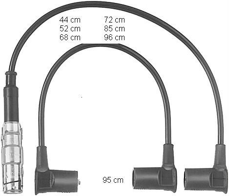 BERU Ignition Lead Set Number of circuits: 7 ZEF558 Ignition Cable Set,Ignition Wire Set MERCEDES-BENZ,190 (W201),Stufenheck (W124),SL (R129)