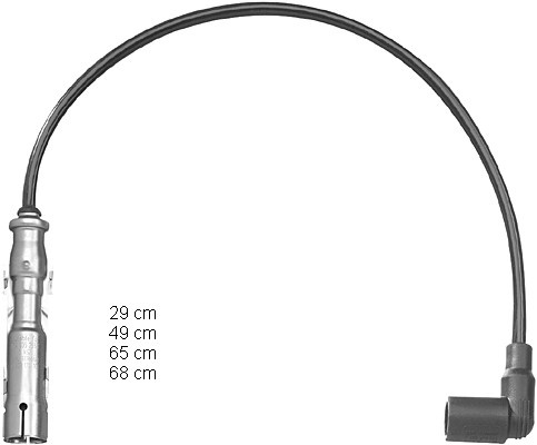 BERU Ignition Lead Set VW,AUDI,SKODA ZEF1224 0300891224,ZEF1224,06A905409M Ignition Cable Set,Ignition Wire Set,Ignition Cable Kit,Ignition Lead Kit