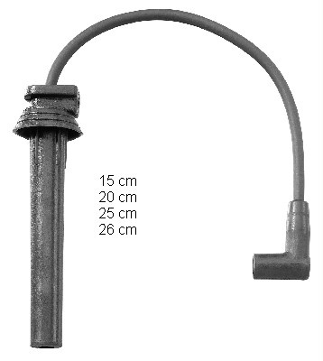 BERU Ignition Lead Set MINI ZEF1480 0300891480,ZEF1480,12127513032 Ignition Cable Set,Ignition Wire Set,Ignition Cable Kit,Ignition Lead Kit