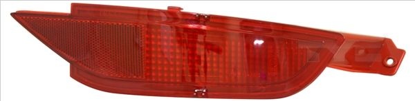 TYC Reflector Right 19-0955-01-2 FORD,Fiesta Mk6 Schrägheck (JA8, JR8),Grand C-Max (DXA/CB7, DXA/CEU),C-Max II (DXA/CB7, DXA/CEU)