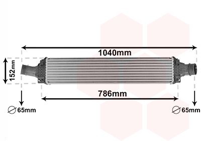 Intercooler, Charger 03014708 International Radiators