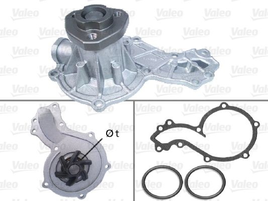 VALEO Water pump VW,AUDI,FORD 506666 026121005A,026121005C,026121005E Engine water pump,Water pump for engine 026121005F,026121005G,026121005H,1002789