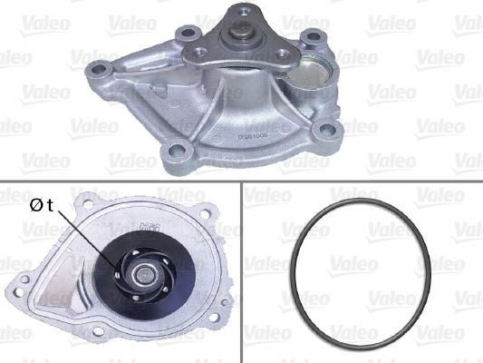 VALEO Water pump OPEL,BMW,PEUGEOT 506914 11517550484,11517551484,11517648827 Engine water pump,Water pump for engine 11518604888,7550484,7551484