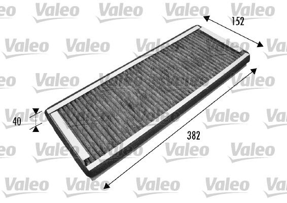 VALEO Pollen filter Activated Carbon Filter 698737 Filter, interior air,Cabin filter RENAULT,ESPACE IV (JK0/1_)