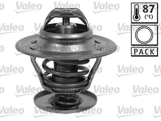 VALEO Engine thermostat Opening Temperature: 87°C 820168 Thermostat, coolant,Thermostat VW,AUDI,FORD,Golf IV Schrägheck (1J1),Golf V Schrägheck (1K1)
