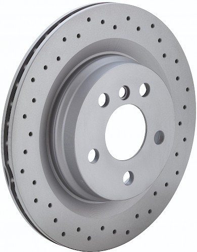 ZIMMERMANN Brake disc Perforated 100.3355.52 Brake rotor,Brake discs AUDI,A4 Avant (8K5, B8),A6 Avant (4G5, 4GD, C7),Q5 (8RB),A4 Limousine (8K2, B8)