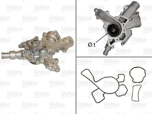Vattenpump 506601 Valeo